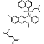 Bedaquiline Fumarate Structure -  Structure
